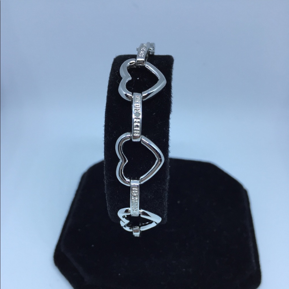 Brand new diamond heart bracelet - Picture 2 of 7